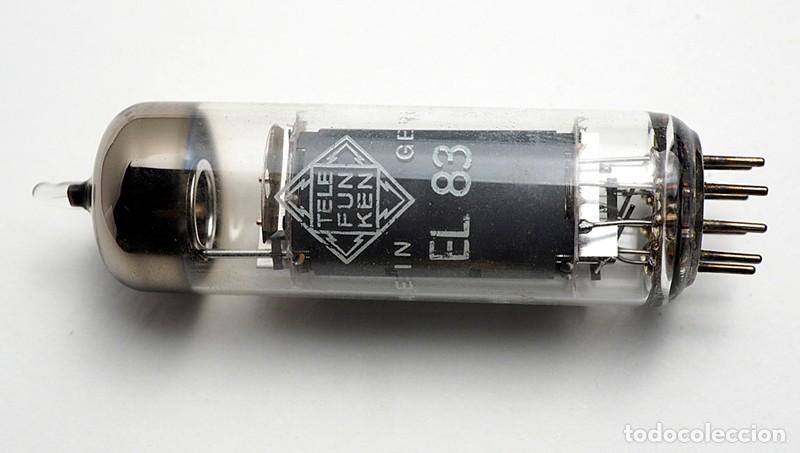 Radios antiguas: V&aacute;lvula Telefunken EL 83 - Foto 1