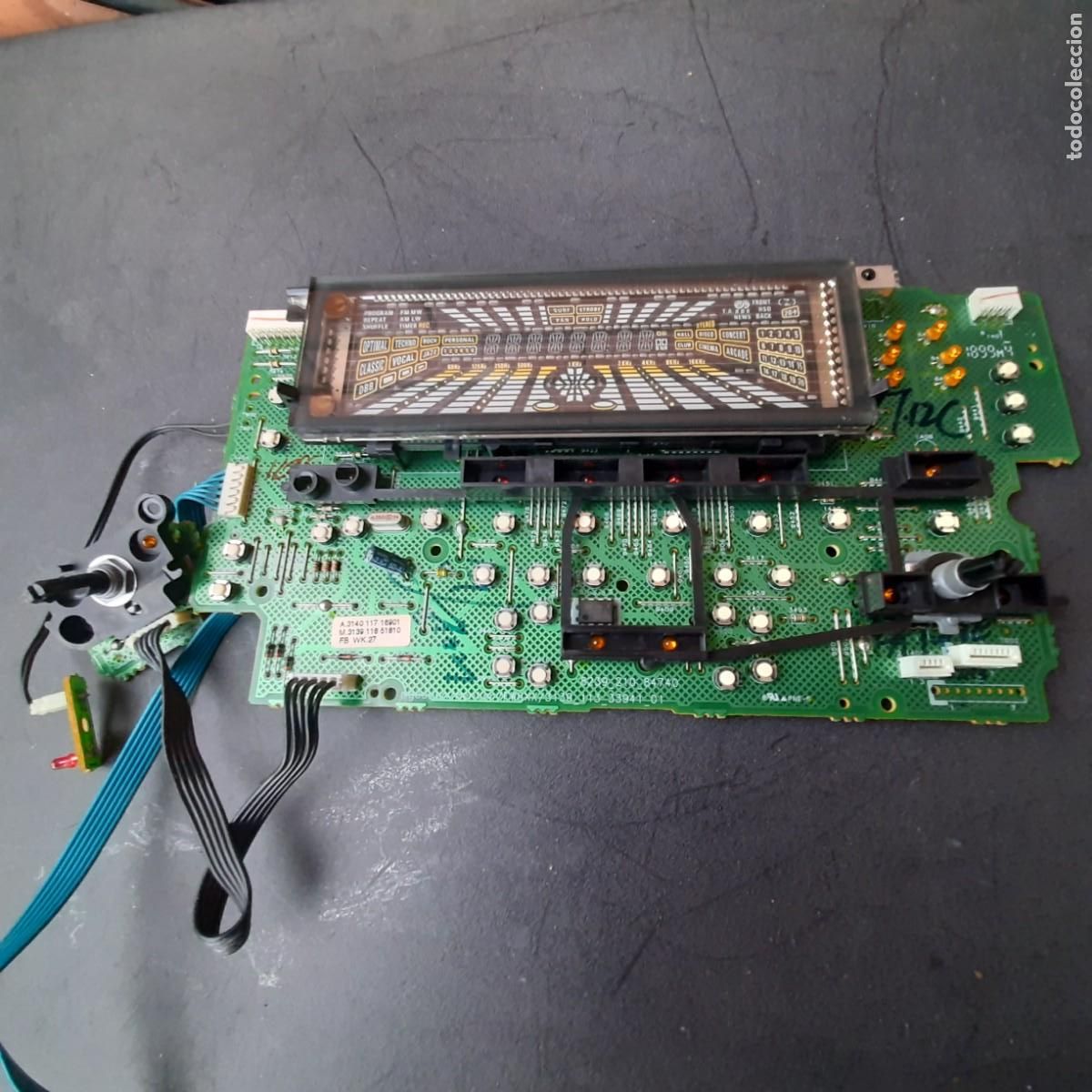 R&aacute;dios antigos: PLACA DISPLAY MINICADENA PHILIPS