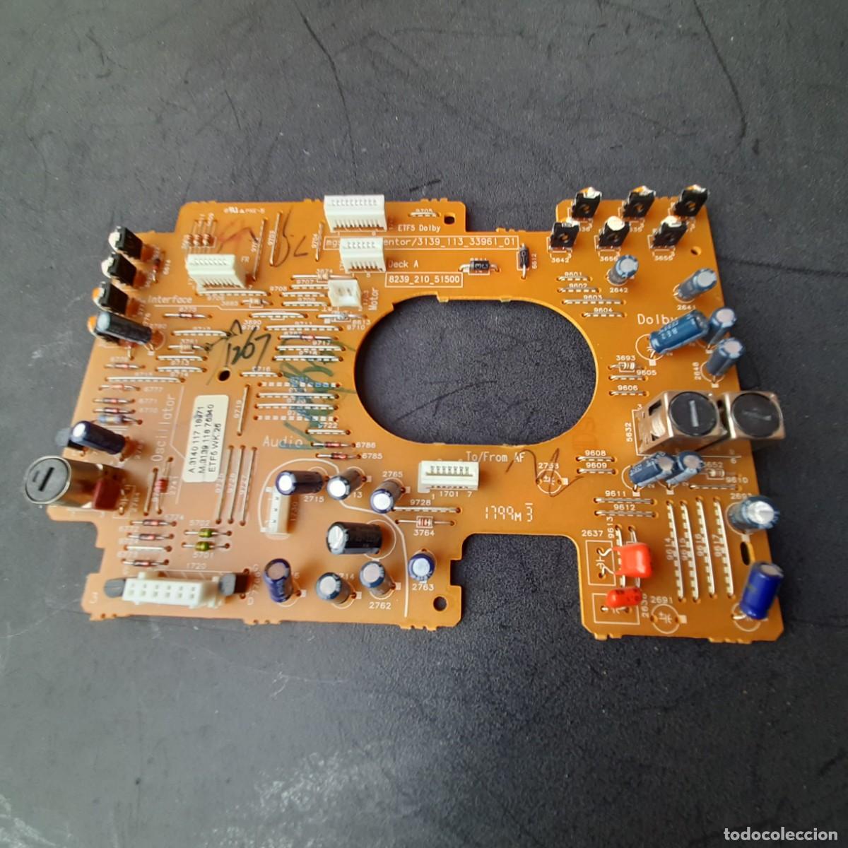 Radios antiguas: PLACA COMPLETA Y FUNCIONANDO DE MINICADENA PHILIPS - Foto 1