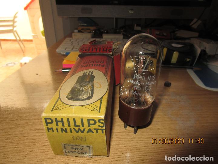 Radios antiguas: VALVULA 1011 PHILIPS NUEVA - Foto 1