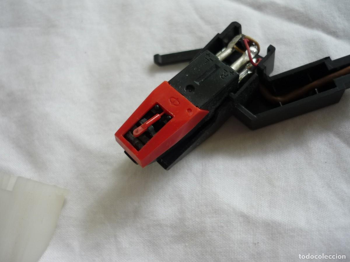 Radios antiguas: Cabezal de tocadiscos con aguja - Foto 6