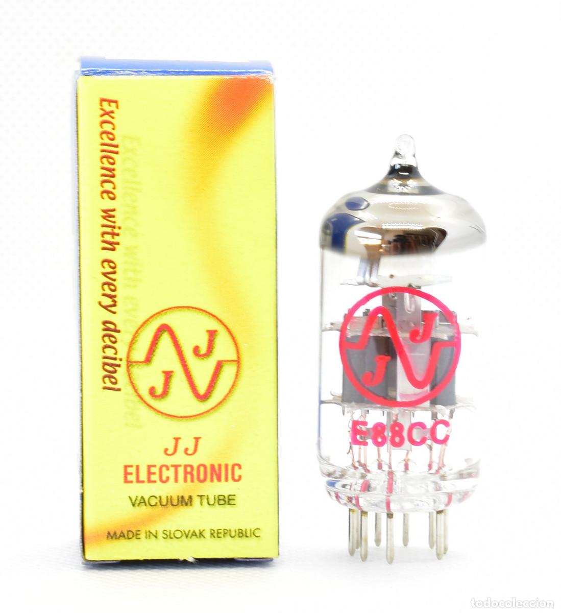 Radios antiguas: V&aacute;lvula nueva E88CC de marca JJ Electronic - Foto 1