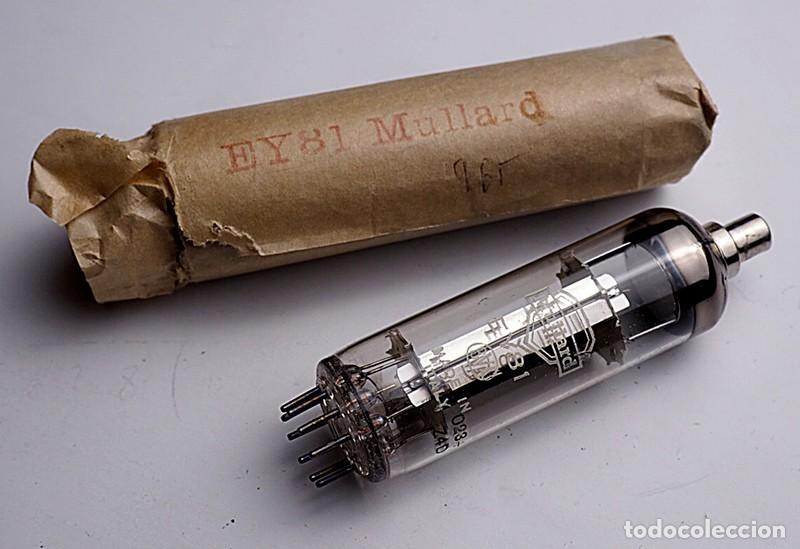 Radios antiguas: V&aacute;lvula Mullard EY 81 - Foto 1