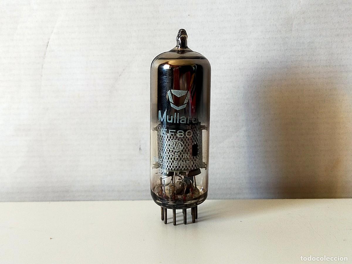 Radios antiguas: VALVULA EF80 MULLARD - Foto 1