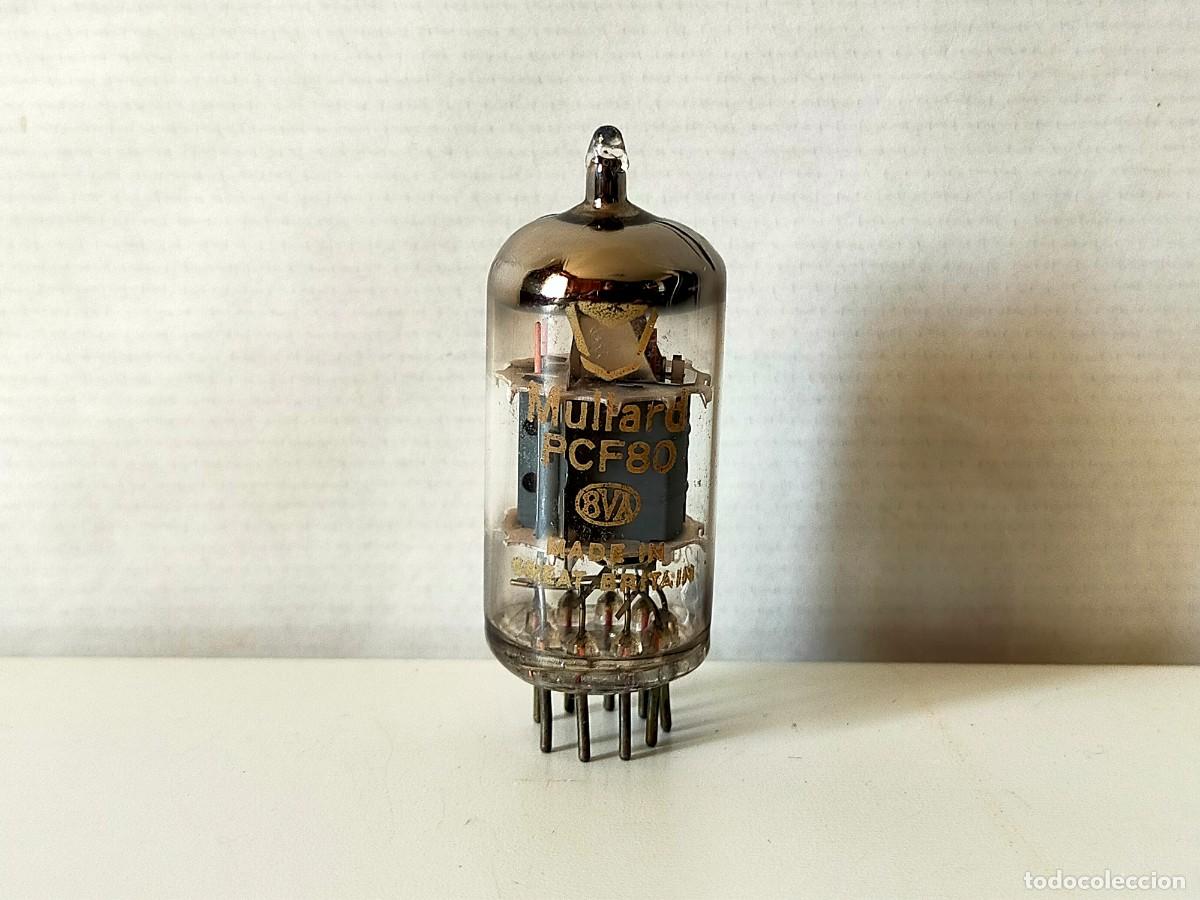 Radios antiguas: VALVULA PCF80 MULLARD - Foto 1