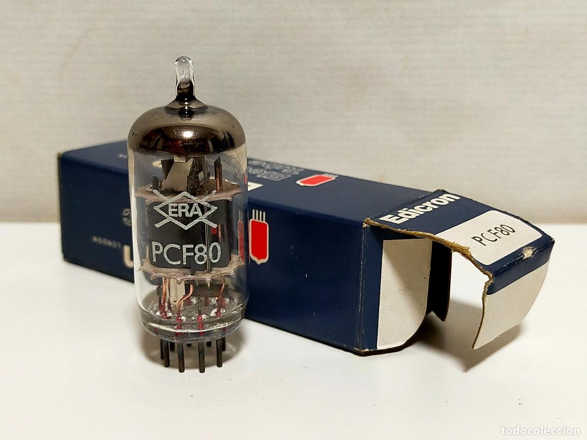 Radios antiguas: VALVULA PCF80 EDICRON - Foto 1