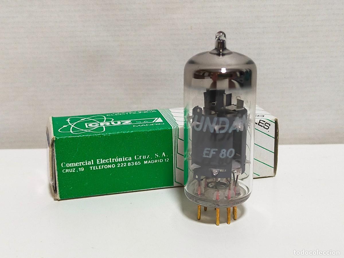 Radios antiguas: VALVULA EF80 KUNDAN - Foto 1