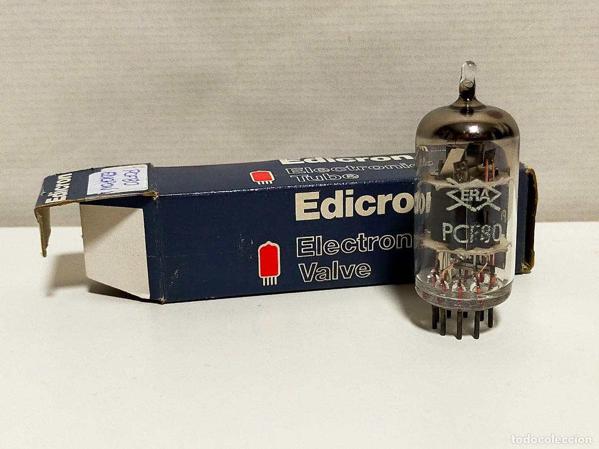 Radios antiguas: VALVULA PCF80 EDICRON - Foto 1