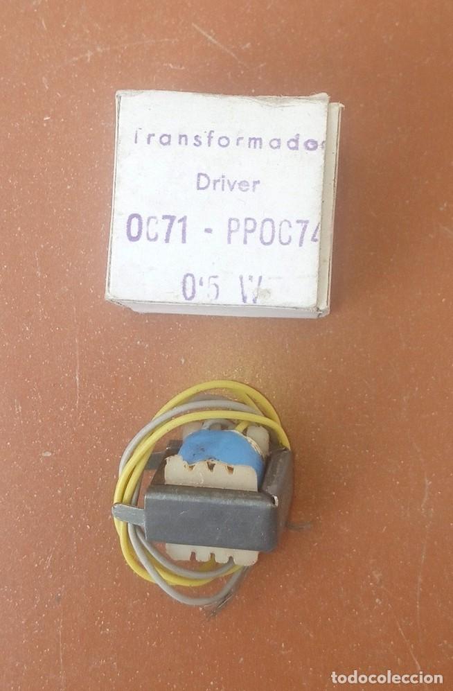 Radios antiguas: Conjunto de transformadores para push-pull de transistores... Sanna - Foto 2