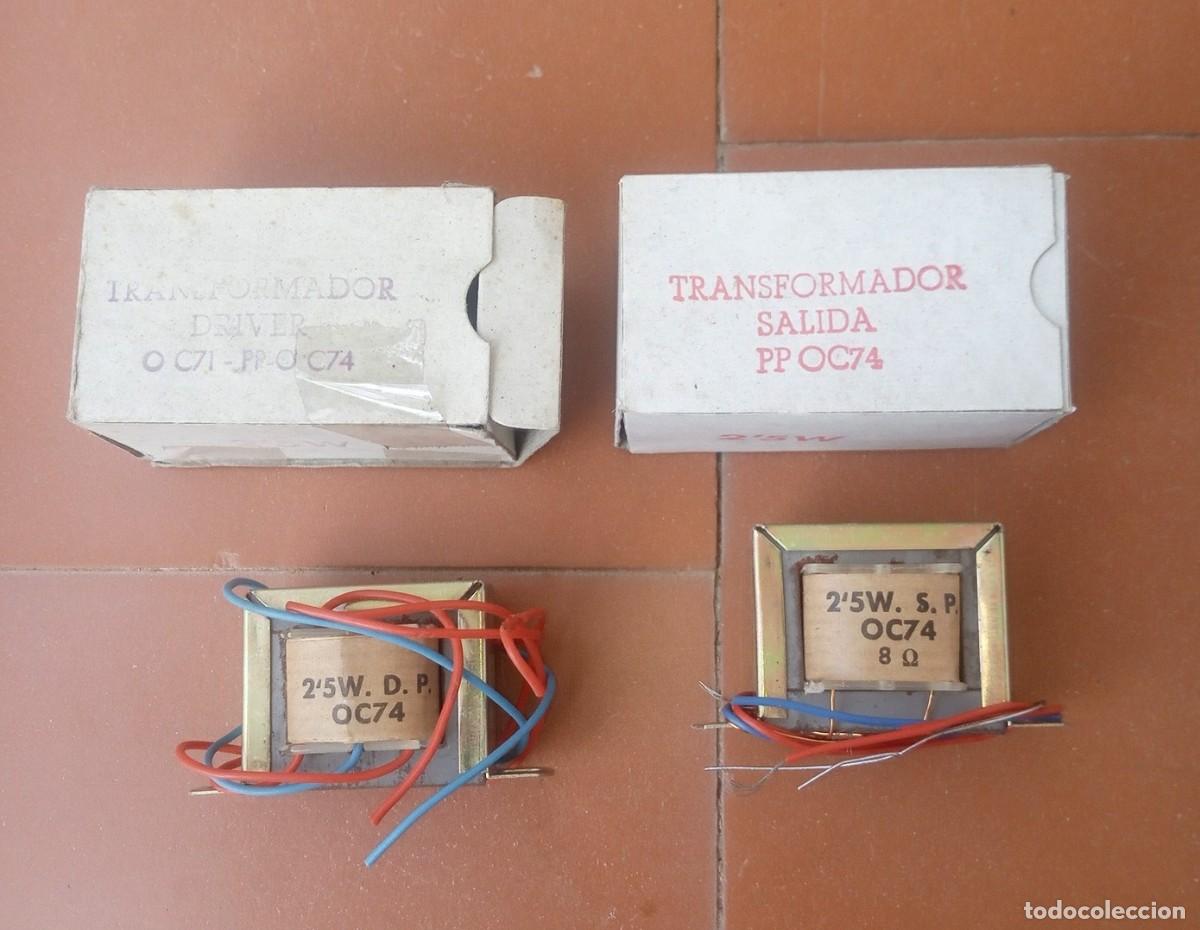 Radios antiguas: Transformadores para push-pull de transistores... Sanna - Foto 1