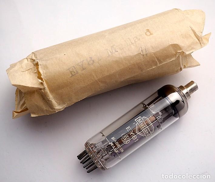 Radios antiguas: V&aacute;lvula Mullard EY 81 - Foto 1