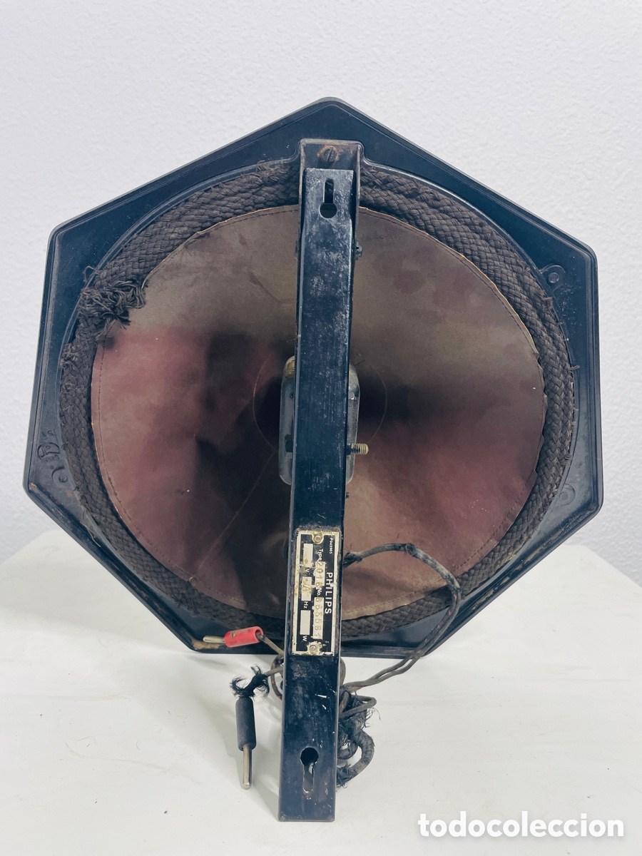 Radios antiguas: Philips 2016 Heptagonal Speaker - Foto 8
