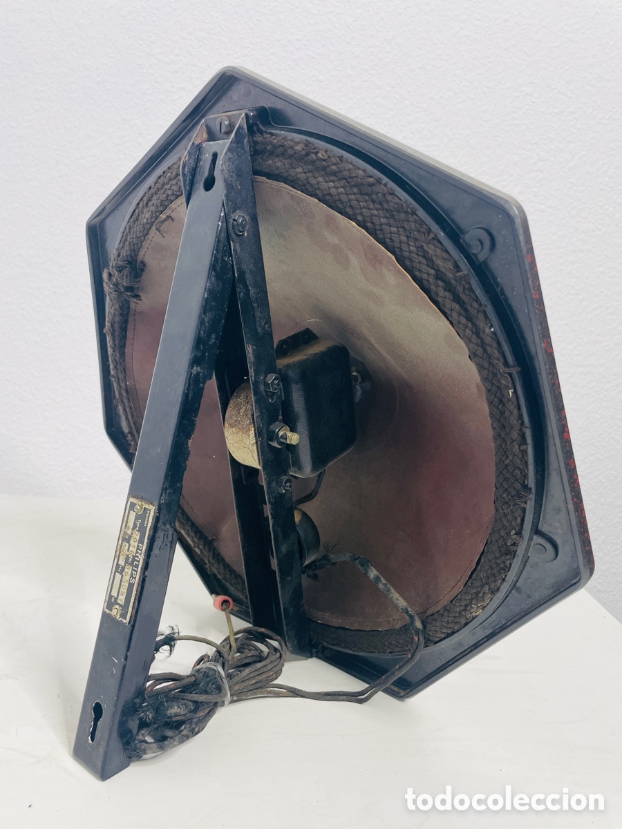 Radios antiguas: Philips 2016 Heptagonal Speaker - Foto 9
