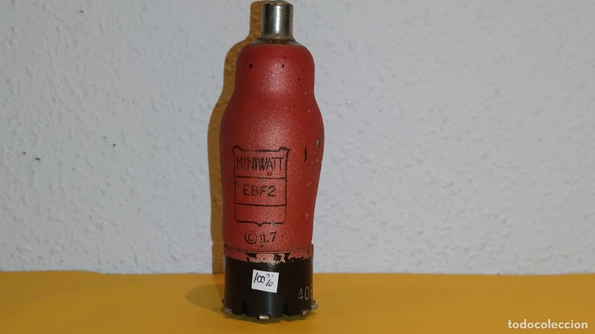 Radios antiguas: VALVULA EBF2-MINIWATT-USADA Y PROBADA. - Foto 1