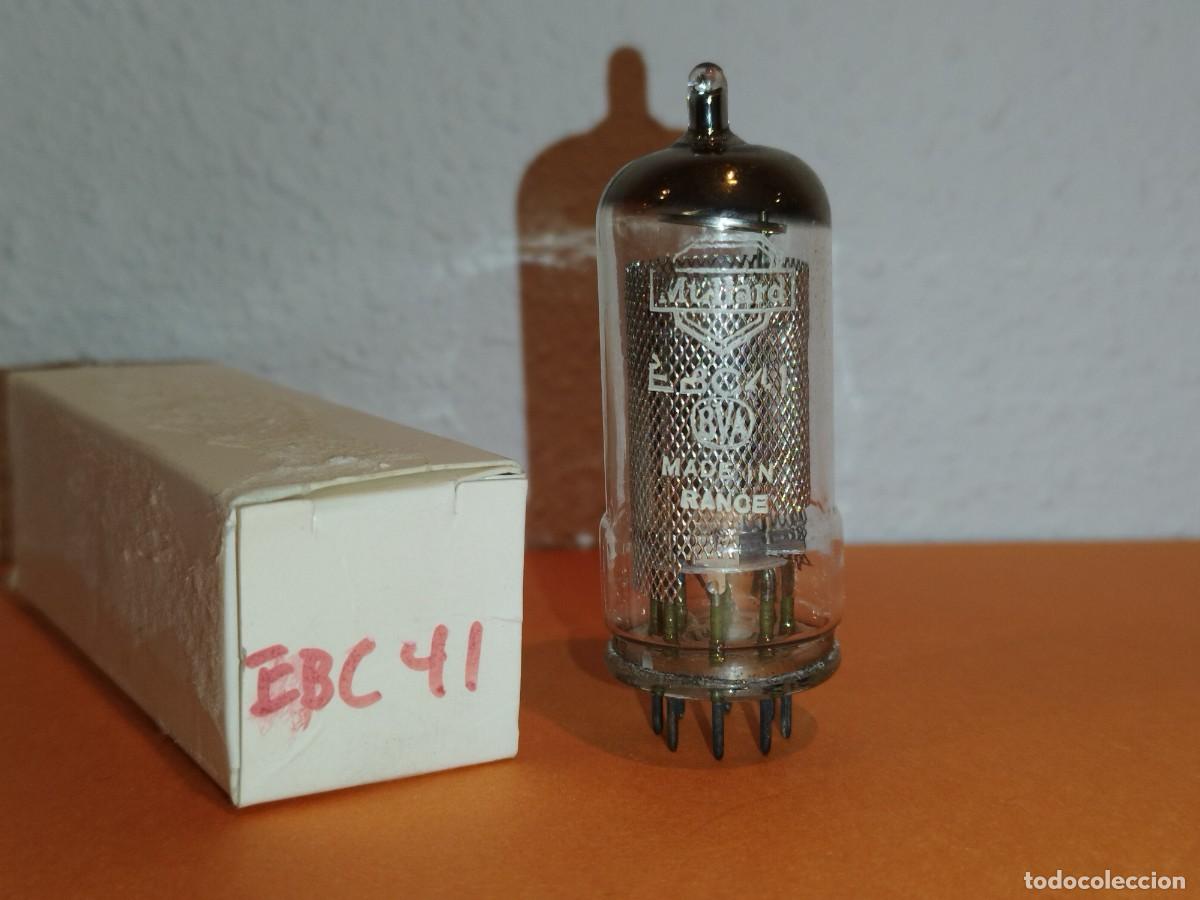 Radios antiguas: VALVULA EBC41-MULLARD NUEVA. - Foto 1