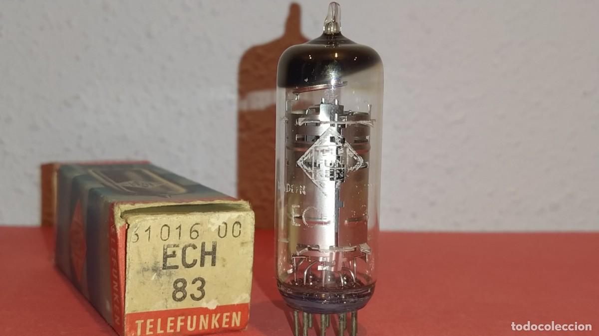 Radios antiguas: VALVULA ECH83 TELEFUNKEN NUEVA. - Foto 1