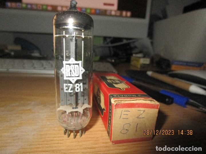 Radios antiguas: EZ81 VALVULA NUEVA - Foto 1