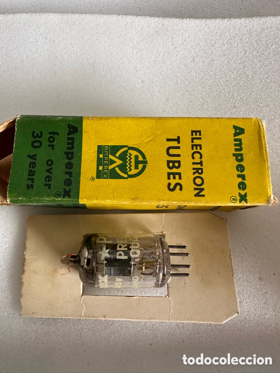 Radios antiguas: Valvula amperex electron tubes 5654 - Foto 2