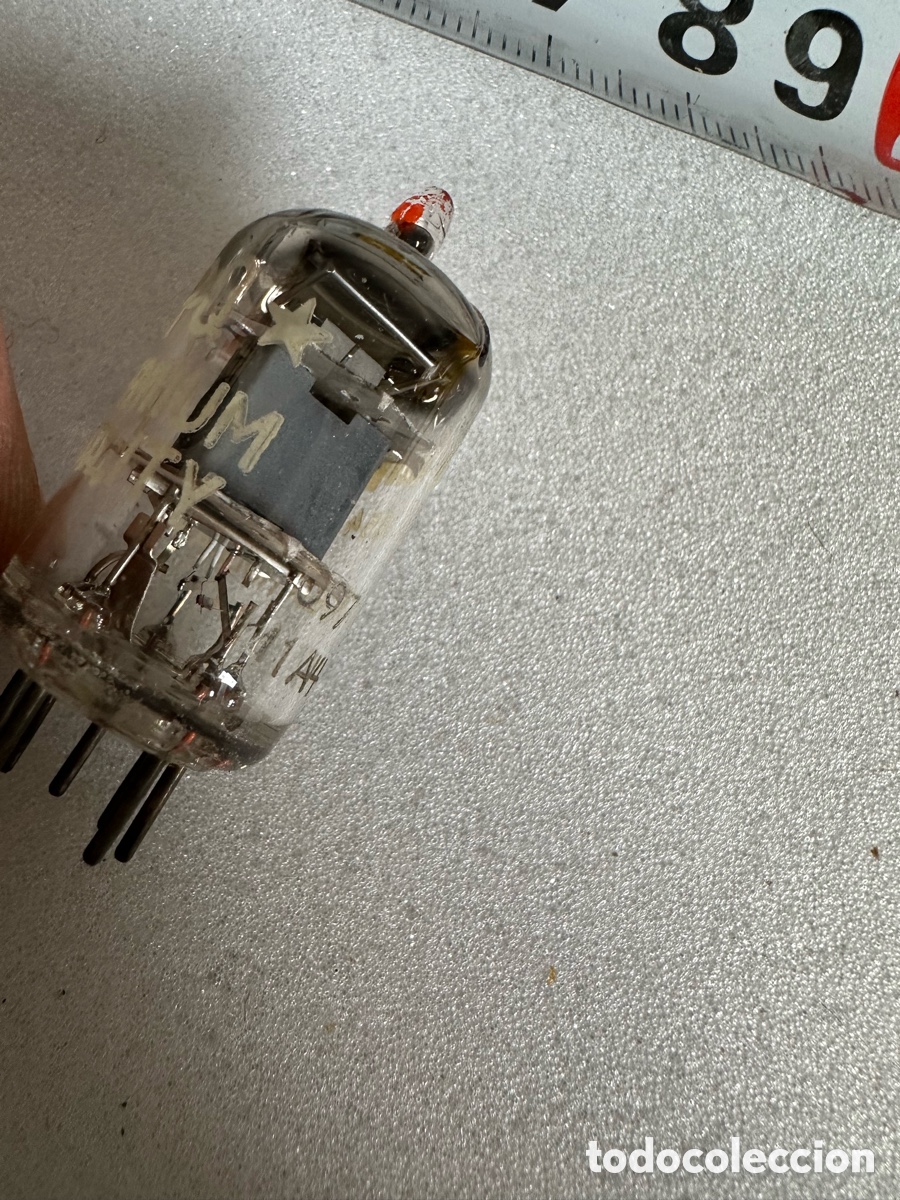 Radios antiguas: Valvula amperex electron tubes 5654 - Foto 6
