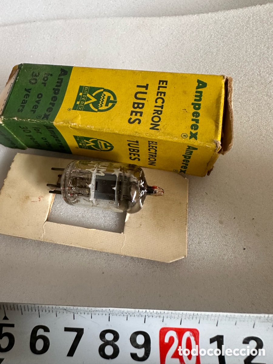 Radios antiguas: Valvula amperex electron tubes 5654 - Foto 8