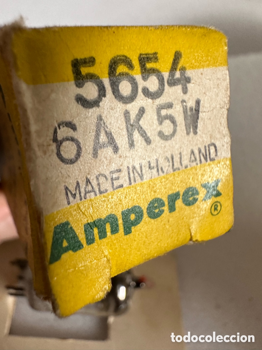 Radios antiguas: Valvula amperex electron tubes 5654 - Foto 11