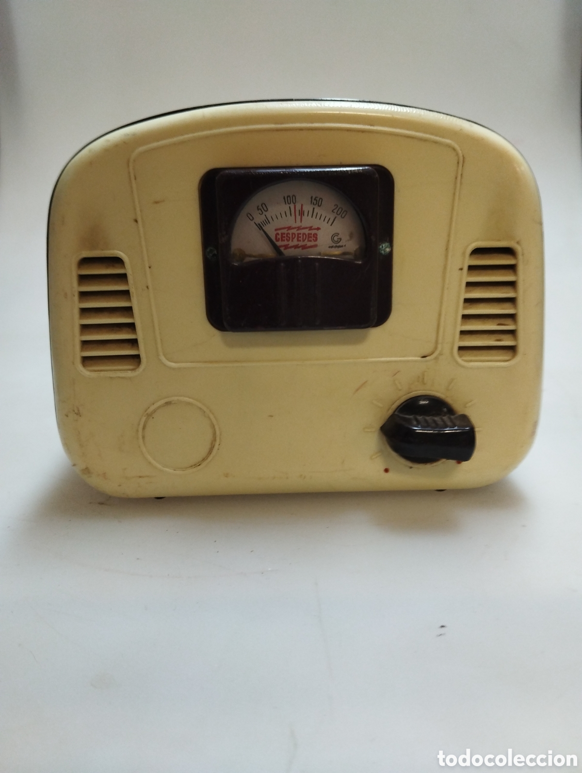 Radios antiguas: Transformador el&eacute;ctrico C&eacute;spedes - Foto 1