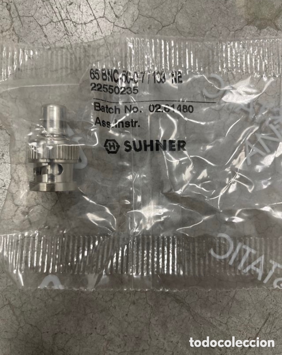 Radios antiguas: Conector RF Huber+Suhner - Foto 2