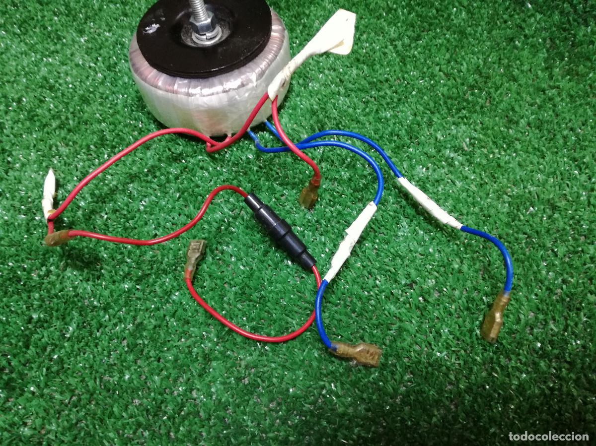 Radios antiguas: TRANSFORMADOR TOROIDAL 220V - 24V/3,3A (FUNCIONANDO) - Foto 6