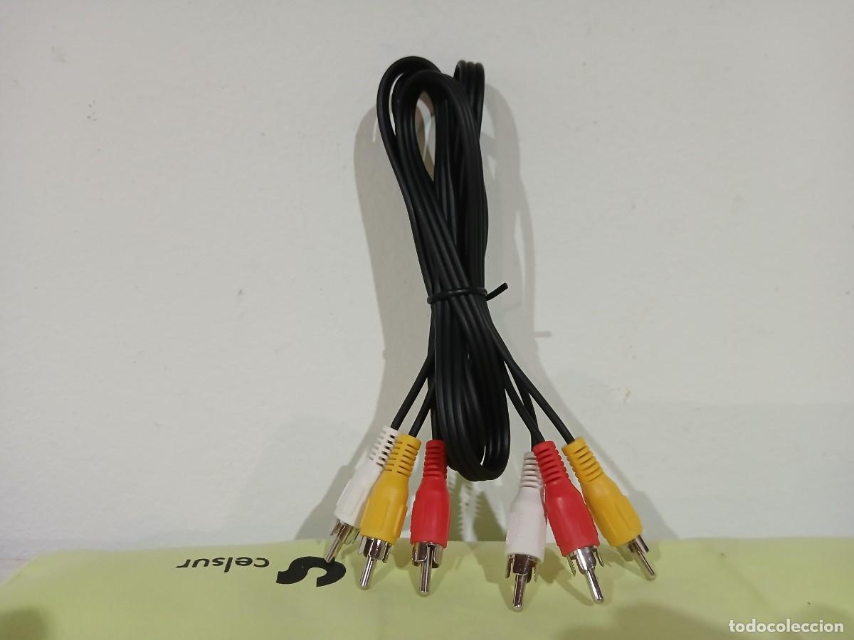 Radios antiguas: Cable Rca video audio - Foto 3