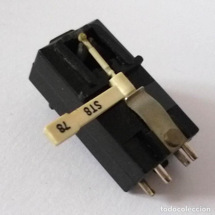 Radios antiguas: Capsula con aguja de tocadiscos - Foto 1