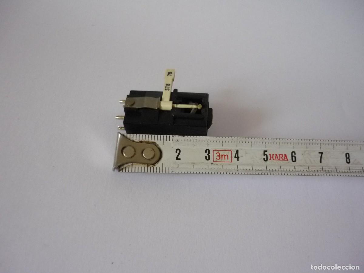 Radios antiguas: Capsula con aguja de tocadiscos - Foto 7