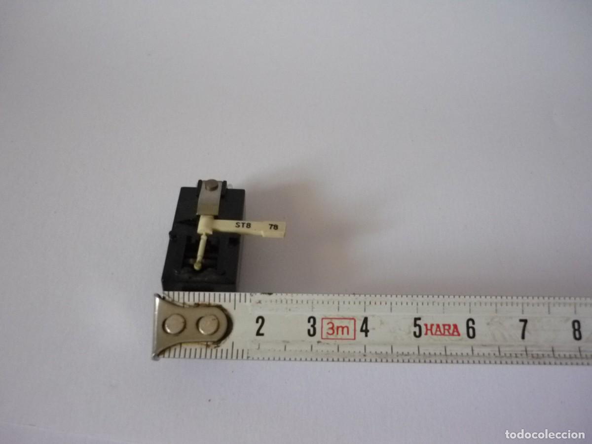 Radios antiguas: Capsula con aguja de tocadiscos - Foto 8