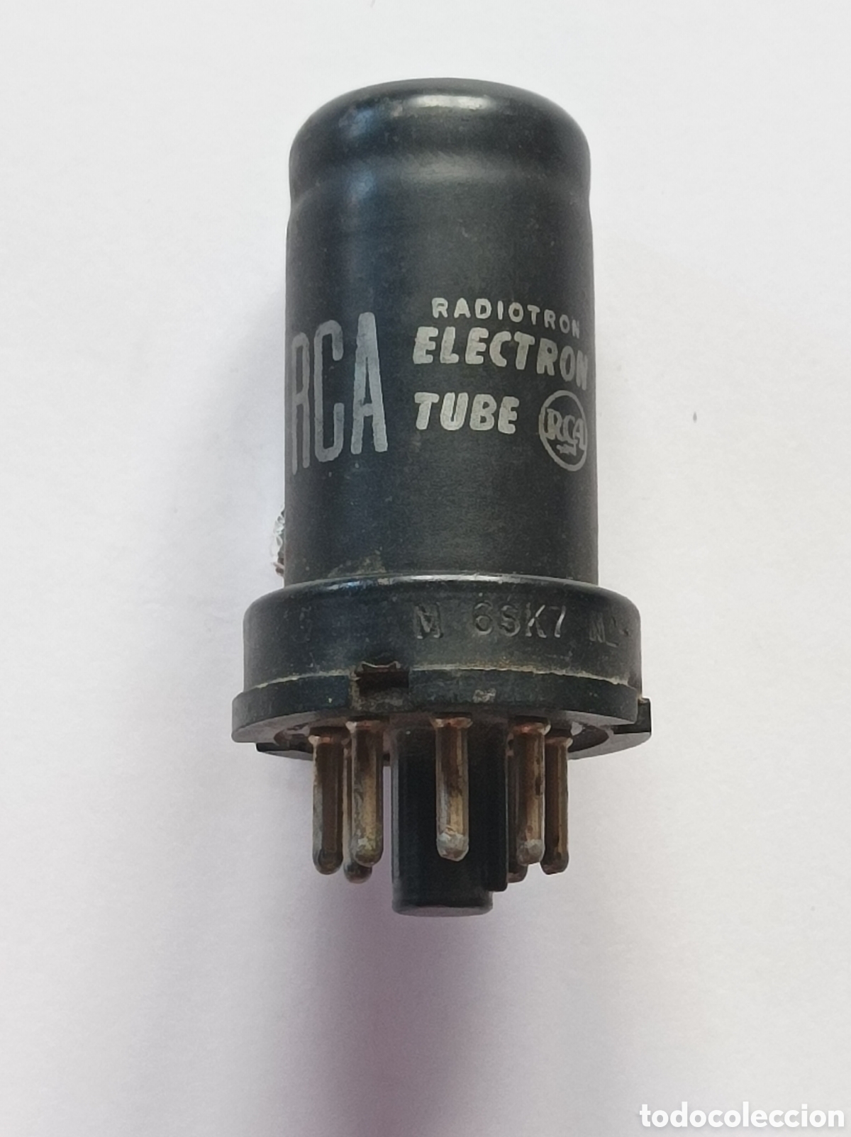Radios antiguas: V&Aacute;LVULA 6SK7. RCA. COMPROBADA. - Foto 2
