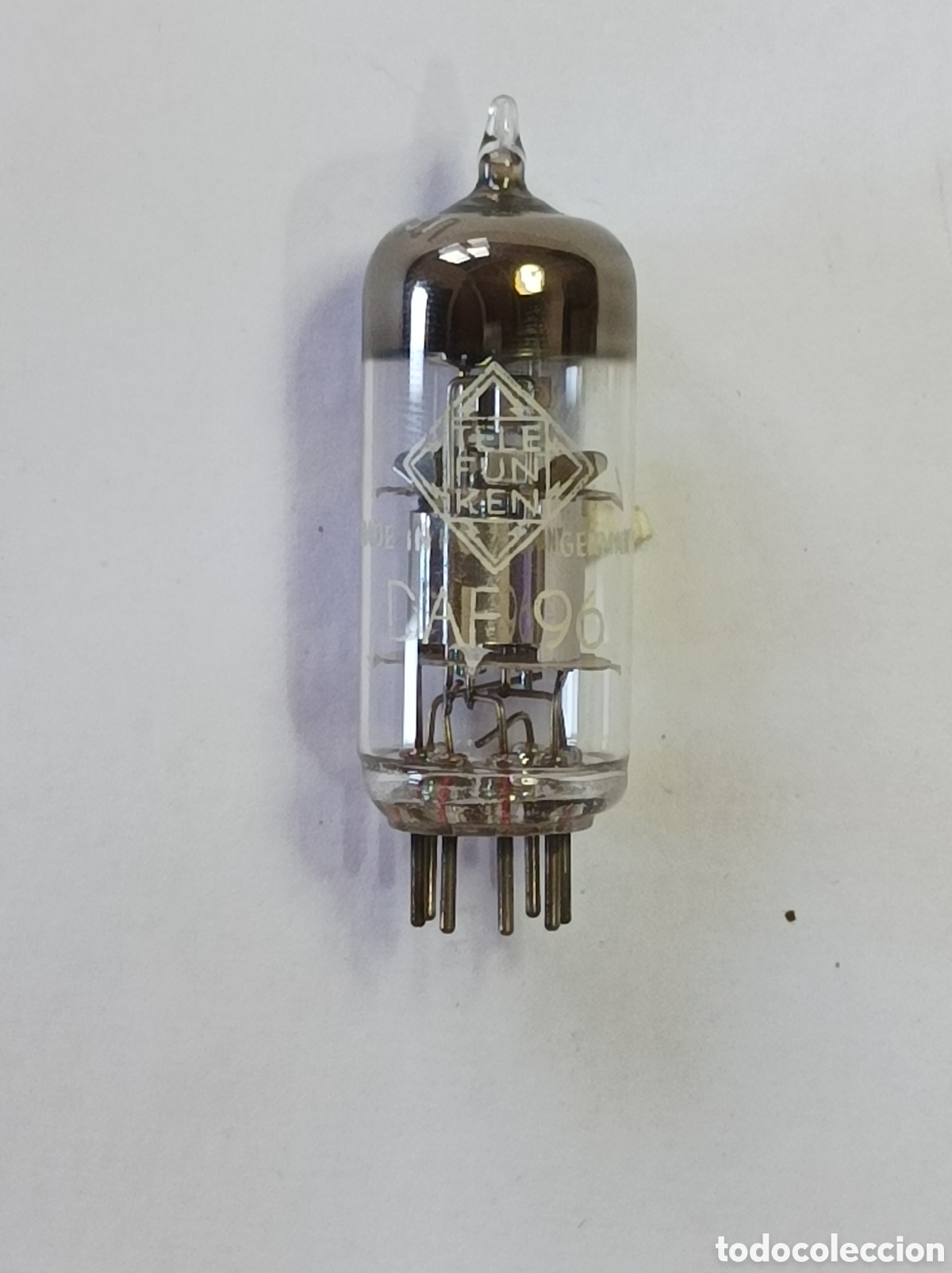 Radios antiguas: V&Aacute;LVULA DAF96. TELEFUNKEN. COMOROBADA. - Foto 1