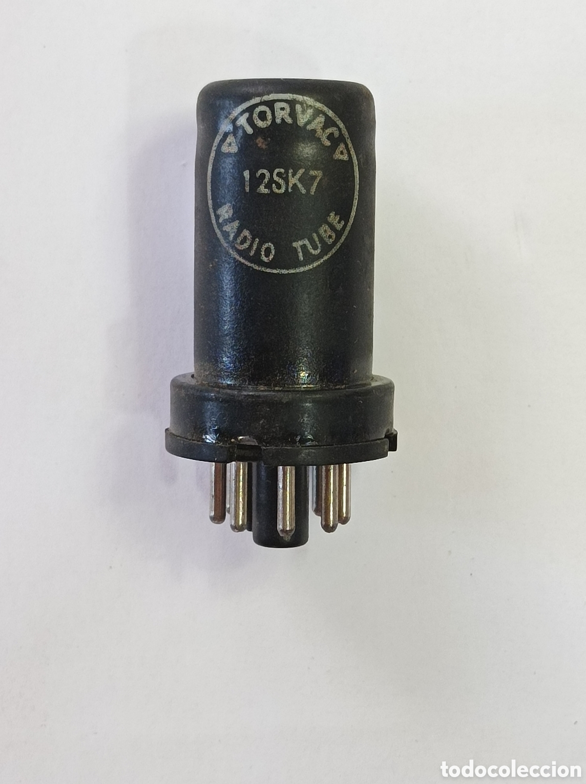 Radios antiguas: V&Aacute;LVULA 12SK7. TORVAC. COMPROBADA. - Foto 1