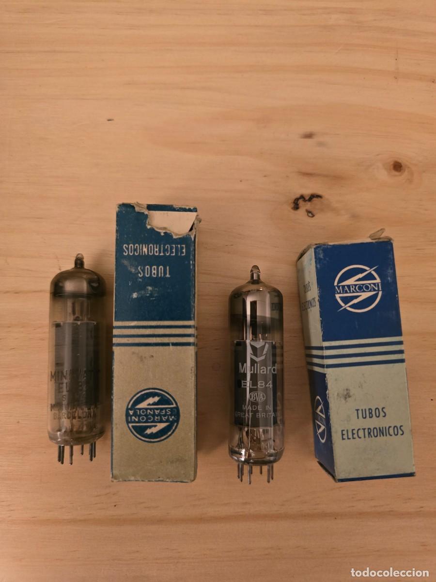 Radios antiguas: EL84 Marconi + Mullard - Foto 1