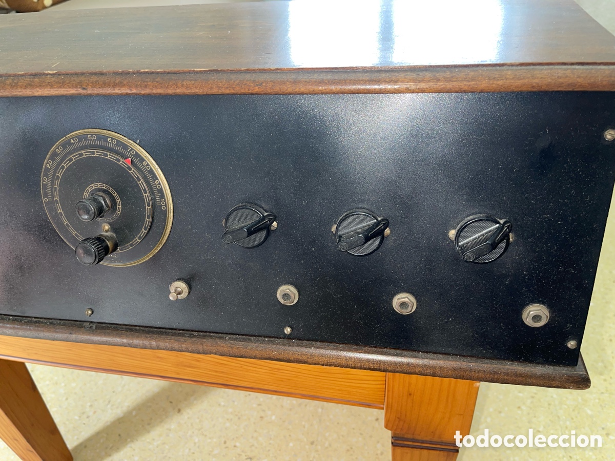 Radios antiguas: RADIO VALVULAS AMERICANA COFRE A&Ntilde;OS 20 - Foto 2