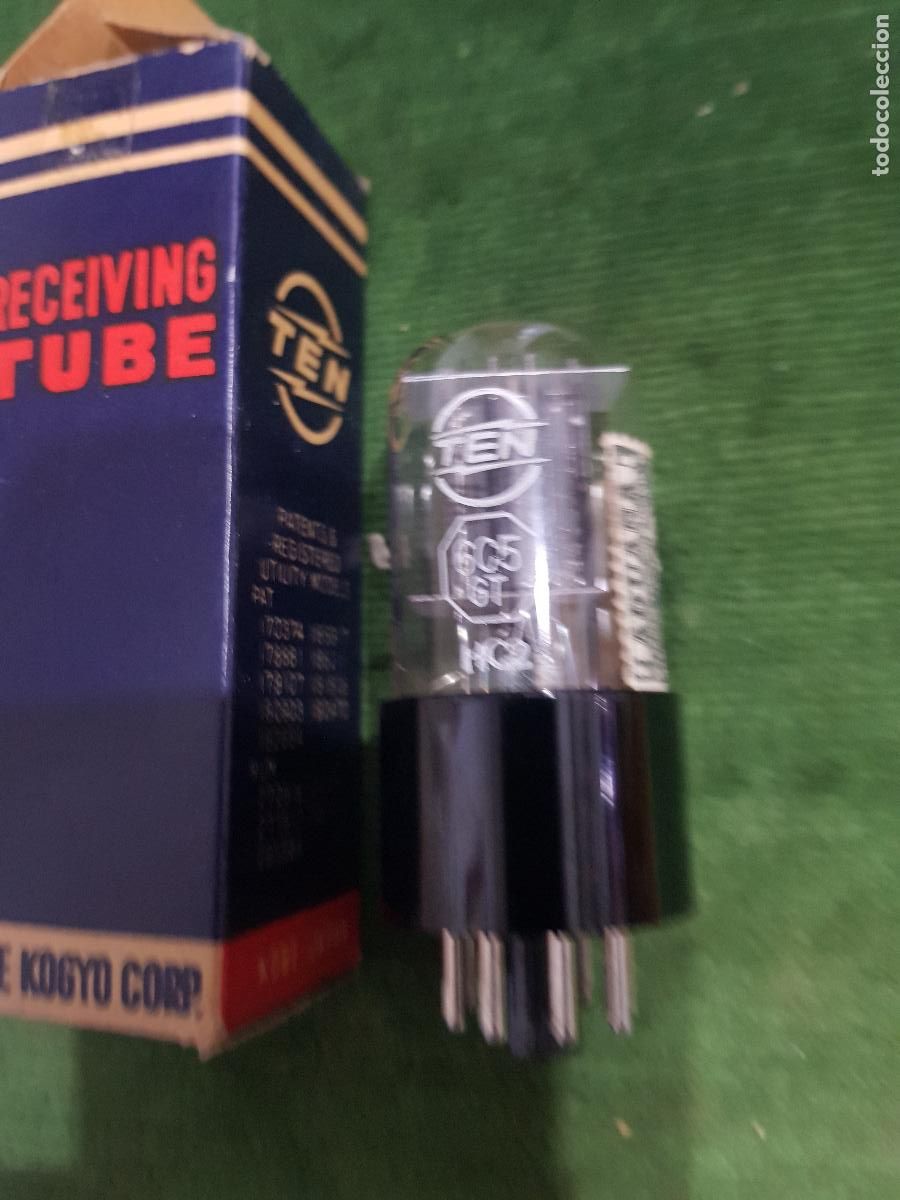 Radios antiguas: VALVULA TEN -5C5GT H2
