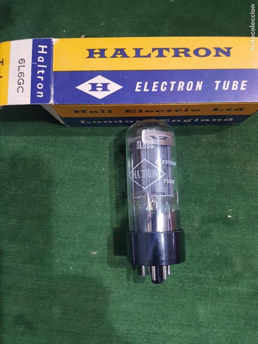 Radios antiguas: VALVULA HALTRON -6L6GC