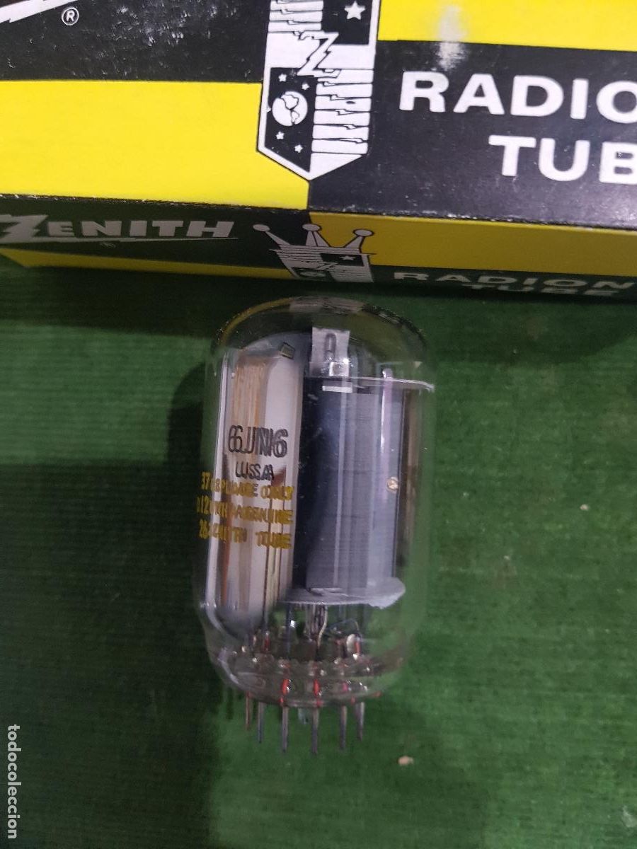 Radios antiguas: VALVULA ZENIT -6JN6.USA