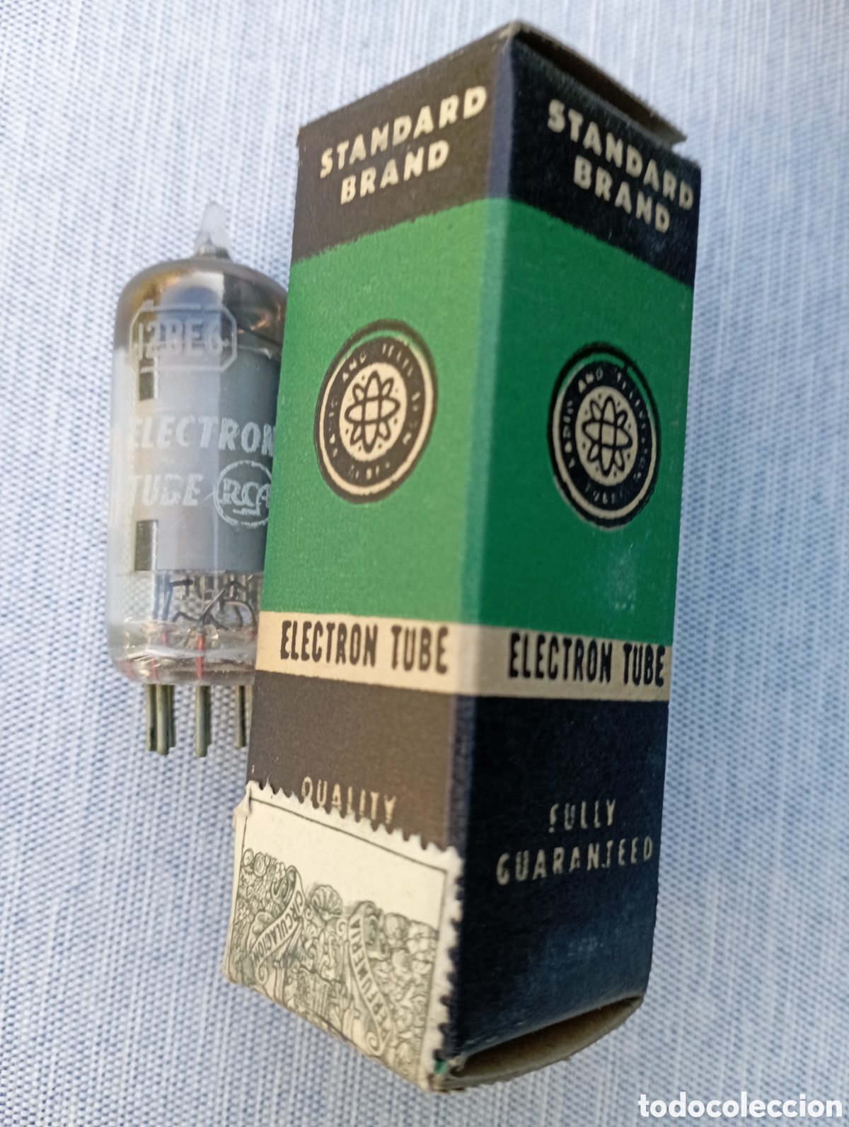 Radios antiguas: Standard Brand 12BE6 V&Aacute;LVULA
