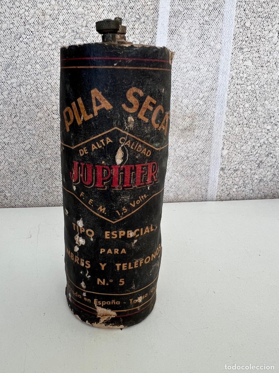 Radios antiguas: PILA SECA JUPITER BATERIA 1,5 V TOLOSA