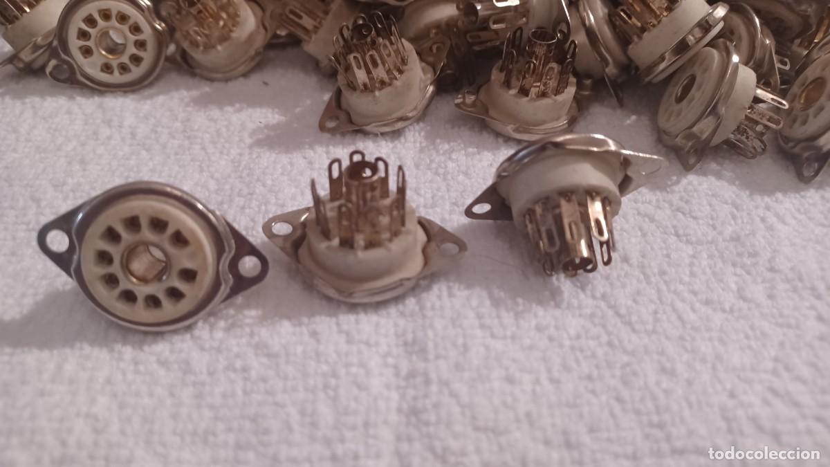 Radios antiguas: Z&oacute;calos para v&aacute;lvulas decal (10 pins) 175 unidades Lote