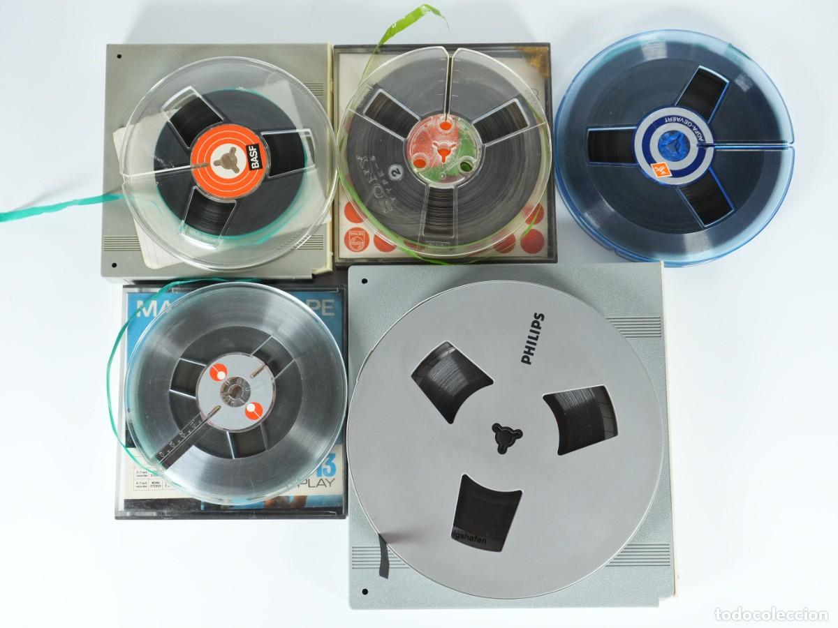 Radios antiguas: 5 CINTAS DE MAGNETOFON