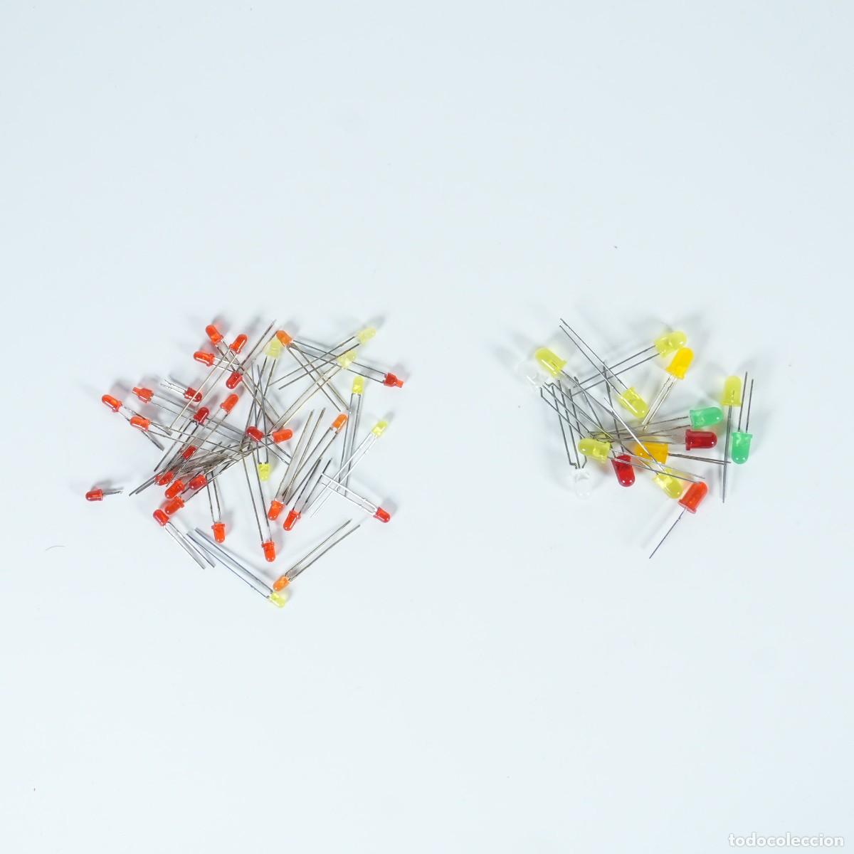 Radios antiguas: DIODOS LED - DE 3 Y 5 MM