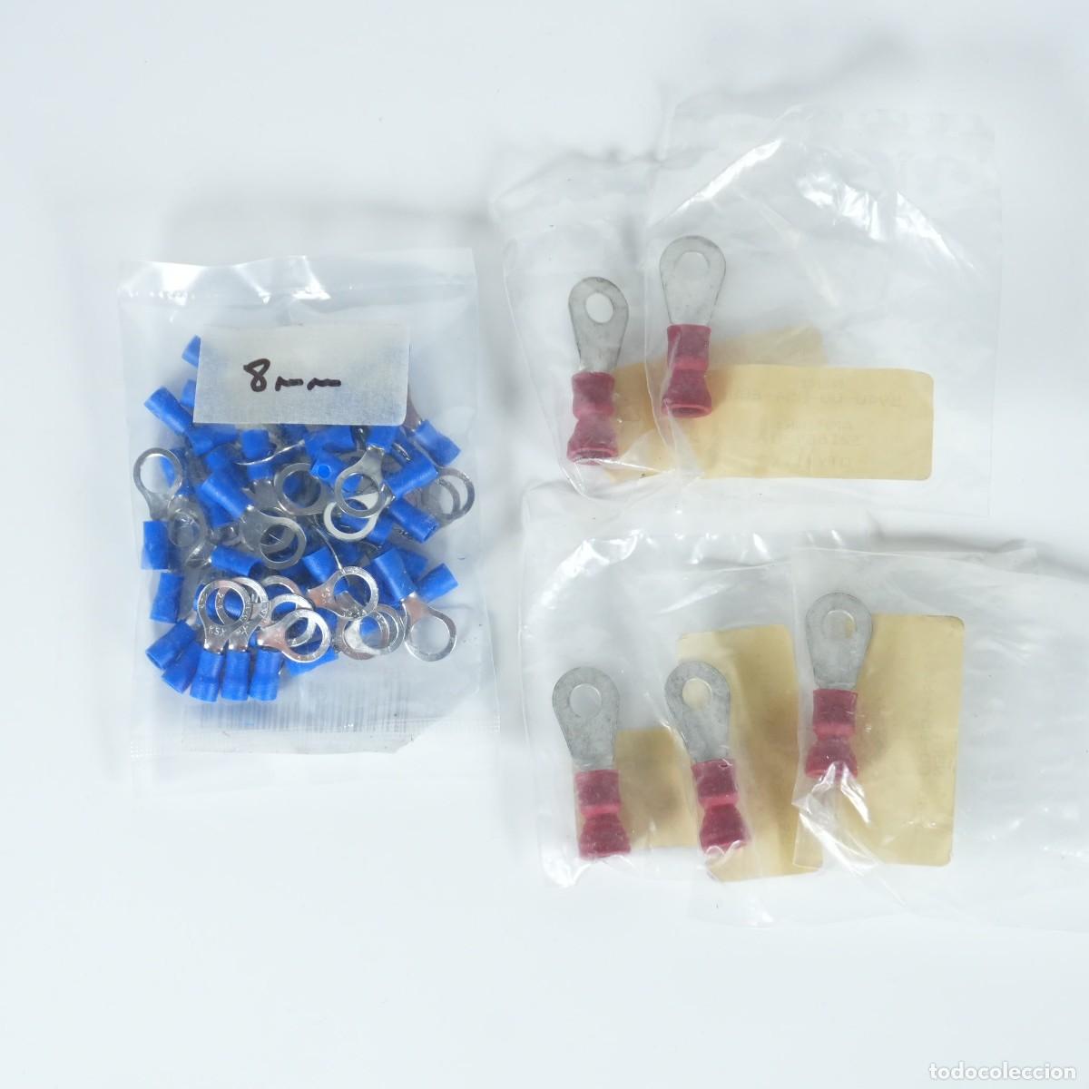 Radios antiguas: TERMINALES DE ENGARZADO, DE ANILLO O DE RAQUETA NUEVOS PRECINTADOS