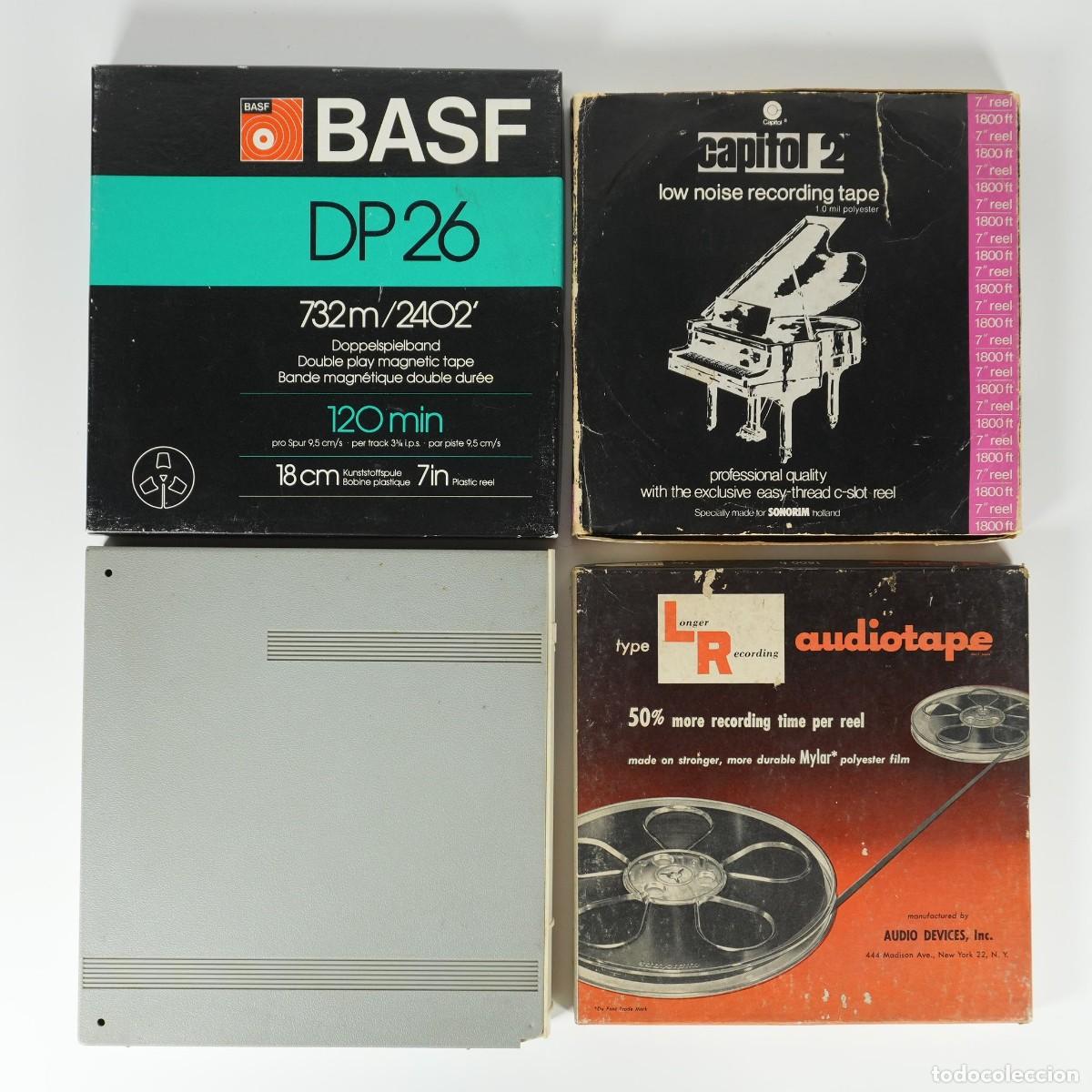 Radios antiguas: LOTE DE 4 CINTAS MAGNETOFONICAS