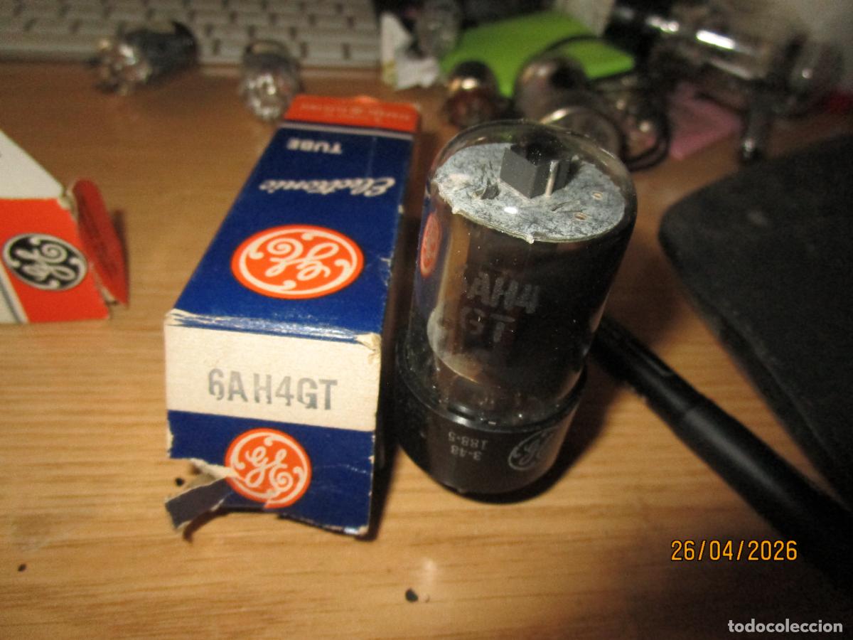 Radios antiguas: VALVULA NUEVA 6AH4 6AH4GT NUEVA TUBE R&Ouml;HRE VALVE LAMPE