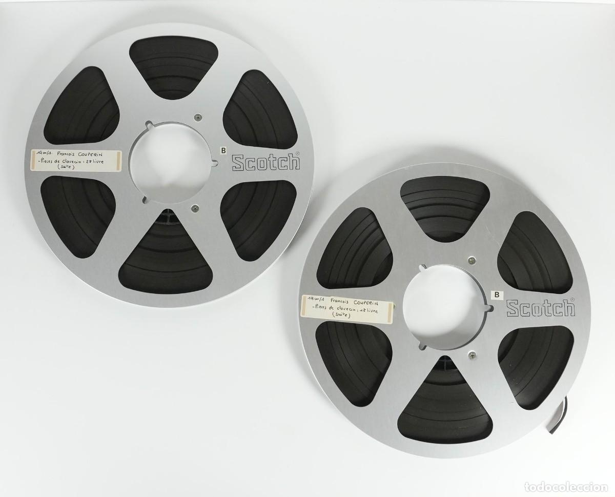 Radios antiguas: 2 BOBINAS DE CINTA MAGNETOFONICA SCOTCH