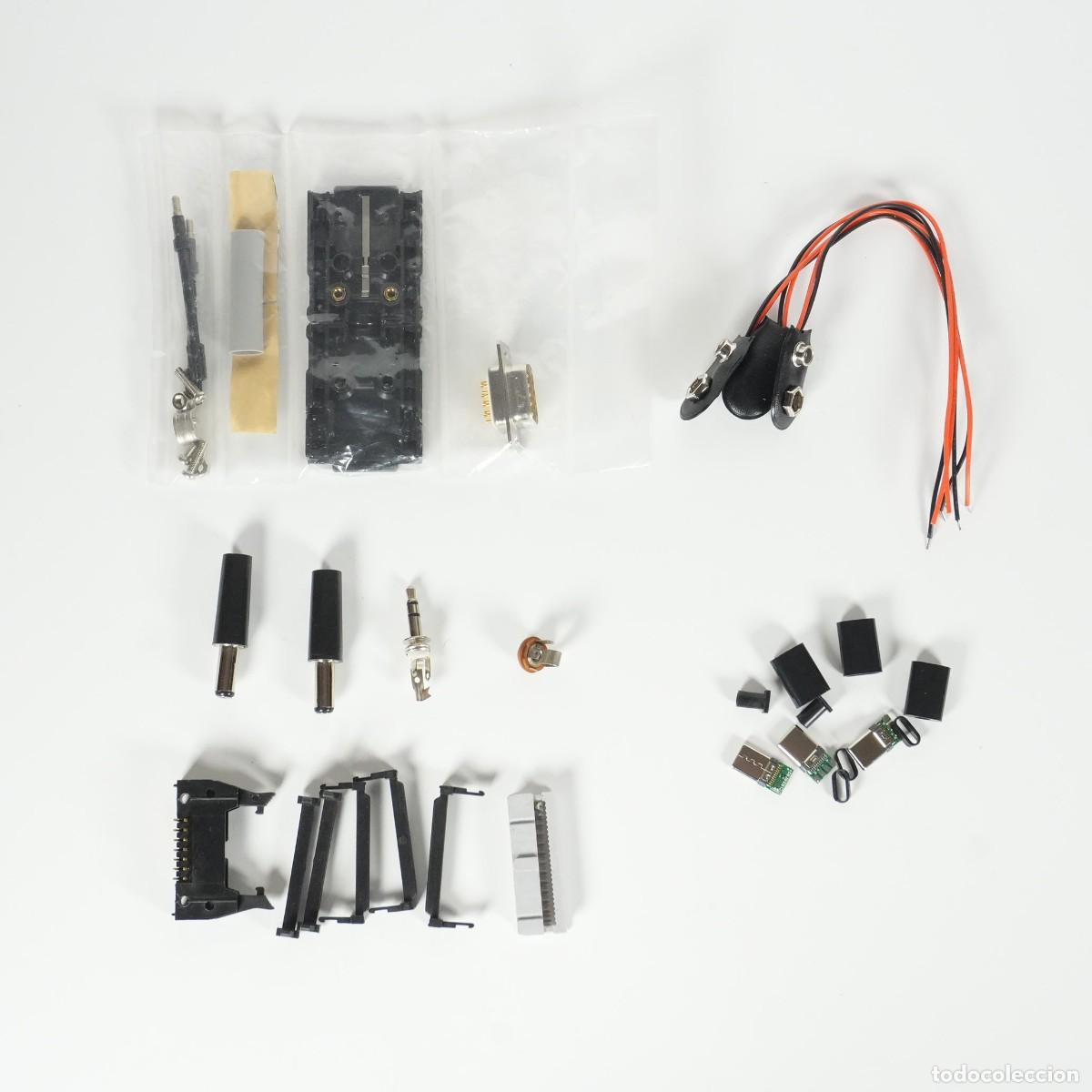 Radios antiguas: LOTE DE CONECTORES - PILA 9V - VGA - HDMI - D SUB 9.....